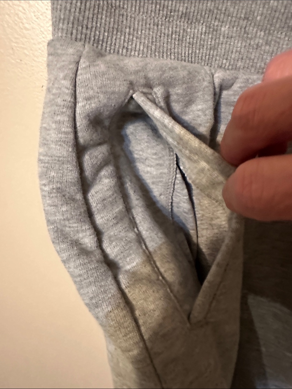 JoyLab Light Gray Drawstring Sweat Skort - Picture 2 of 5